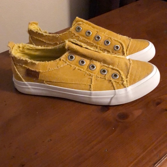 blowfish yellow sneakers